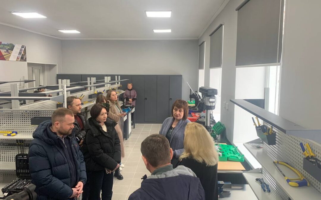 Відкриття Навчально-практичного центру з професії «Тракторист-машиніст сільськогосподарського виробництва»
