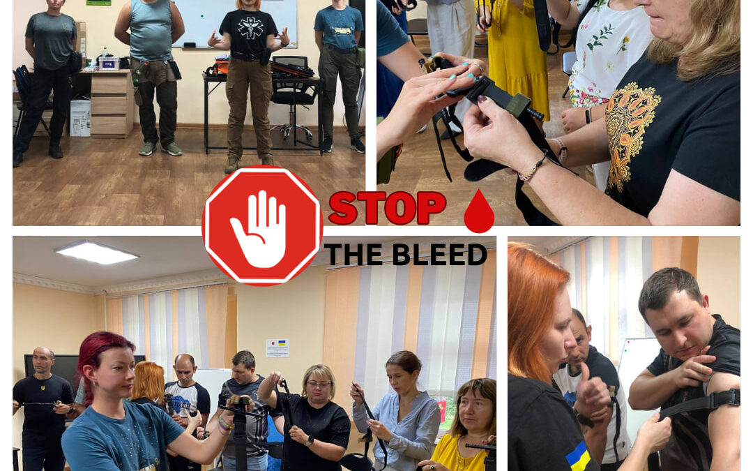 Тренінг з домедичної допомоги “Зупинка масивних кровотеч”