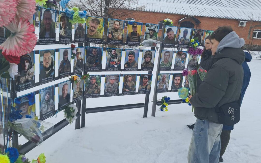 Вшанування пам’яті загиблих воїнів Люботинської громади
